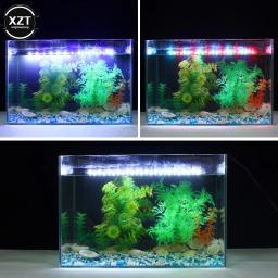 Nova luz do aquário led à prova dwaterproof água tanque de peixes luz subaquática lâmpada de peixes aquários decoração planta de iluminação crescer lâmpada 18-58cm 220-240v - Image 1