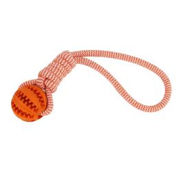 Bola de borracha para mastigar e mastigar, bola para cães e animais de estimação, bola com distribuição de alimentos, para mastigar, treinar, mastigar - Image 4