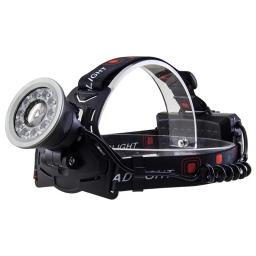 Super poderoso farol LED recarregável, lanterna principal de alta potência, acampamento ao ar livre e lâmpada de pesca, 18650 - Image 1