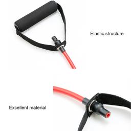 Bandas de resistência com alças, corda elástica Yoga Pull, Cabo Exercício, Fitness, Treinamento Muscular, Forma Corpo, Fisioterapia - Image 5