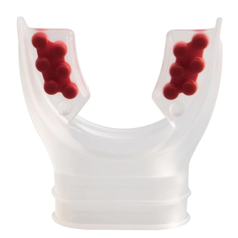 Bocal De Snorkel De Silicone Macio Bocal Regulador De Snorkel De Mergulho Snorkel Bocal - Image 1