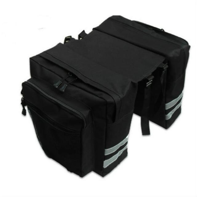 Bolsa de Selim de Bicicleta Grande Capacidade à Prova d'Água 3 em 1 para Estrada e Montanha