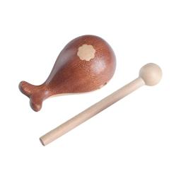 Templo bloco madeira peixe budista instrumento musical, artesanato profissional, meditação brinquedo, percussão decoração instrumento - Image 1