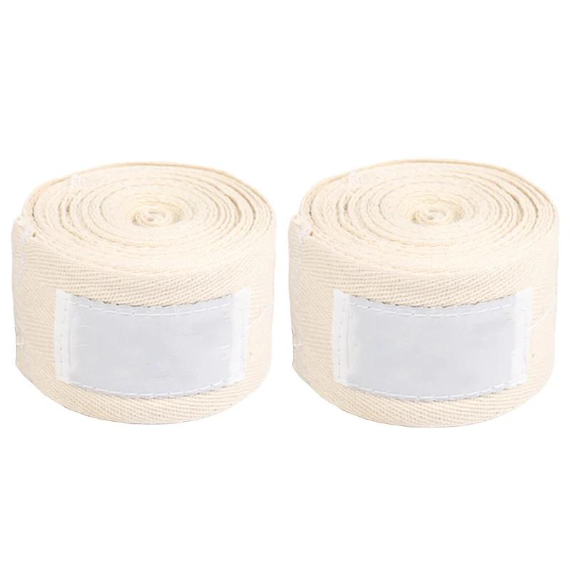 Luvas De Boxe De Bandagem Elástica, Suporte De Pulso, Treinamento De Kickboxing, Muay Thai, Envoltórios De Mão MMA, 1 Par, 3m, 5m - Image 1