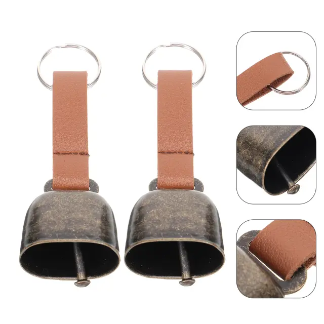 Sino Repelente de Urso para Animais de Estimação - Kit de 2 Peças em Metal Vintage para Camping e Proteção Externa