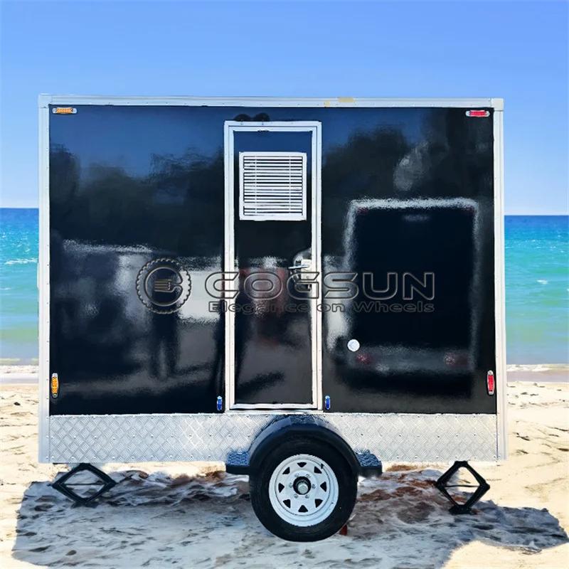 Reboque luxuoso do toalete para eventos esportivos, reboque móvel do toalete, reboque portátil do banheiro, luxo Top-Rated - Image 1