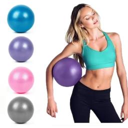 25cm bola de yoga ginásio fitness pilates treino bola equilíbrio exercício yoga núcleo bola indoor treinamento em casa bolas de yoga anti-pressão - Image 1