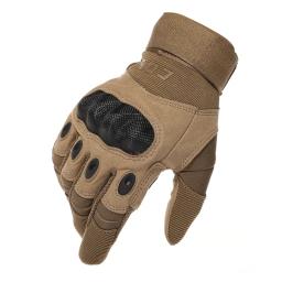 Luvas táticas de meio dedo para homens, equipamento protetor, paintball, airsoft, tiro, combate, antiderrapante, bicicleta, dedo cheio - Image 5