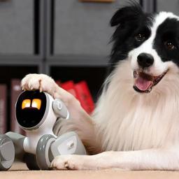 Loona inteligente cão de estimação ai companheiro interativo eletrônico animal de estimação monitoramento remoto crianças robô brinquedo do cão - Image 3