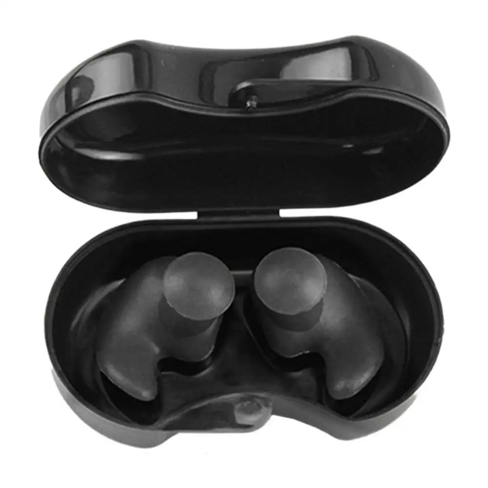 Tampões De Natação Reutilizáveis, Silicone, Tampões De Ouvido Impermeáveis, Esporte De Mergulho, Chuveiro De Surf De Água, Kit De Acessórios De Banho, W0 - Image 1