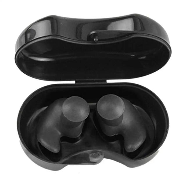 Tampões de Natação Reutilizáveis em Silicone - Impermeáveis para Mergulho e Chuveiro, Kit Completo de Acessórios de Banho W0
