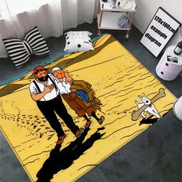 Capacho Bem-vindo Tapete, Tintins Adventures, Sala Mat, Tapete de cozinha pé, Tapete do carro, Pet Mat, Decoração do casamento Home - Image 4