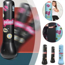 Saco de boxe inflável para crianças, soco, chutar brinquedo, luta esportes, crianças luta, pressão, PVC sandbag, X3G7 - Image 1