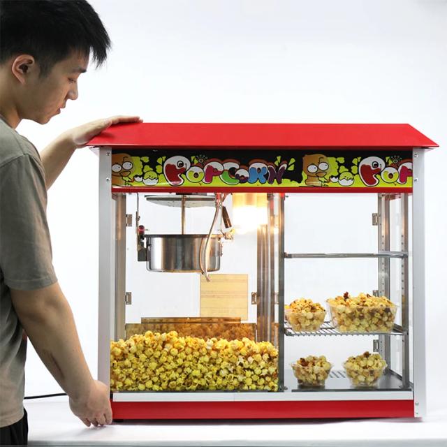 Aquecedor de Alimentos para Showcase: Ótima Pipoca e Vendas Quintuplicadas!