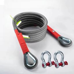 Corda de reboque do carro, veículo off-road, pode rebocar 20 toneladas de resgate, versão atualizada, que é muito confiável e resistente ao desgaste - Image 4