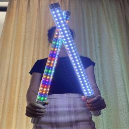 Alumínio recarregável LED Strobe Baton 60/80CM VIP Serviço de Garrafa LED Sparkler Luz Para Bar Boate Festa Eventos Decoração - Image 3
