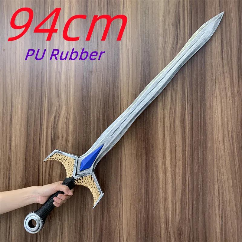Medieval Sapphire Espada Cosplay Prop, Flying Bird Espada, Roma Antiga Arma Faca, Role Playing Cos, PU Prop, 1:1 - Image 1