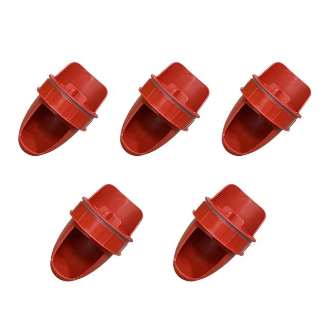 Alimentador de Aves à Prova de Chuva: Kit Gravity Feed para Baldes e Barris, Ideal para Alimentação DIY