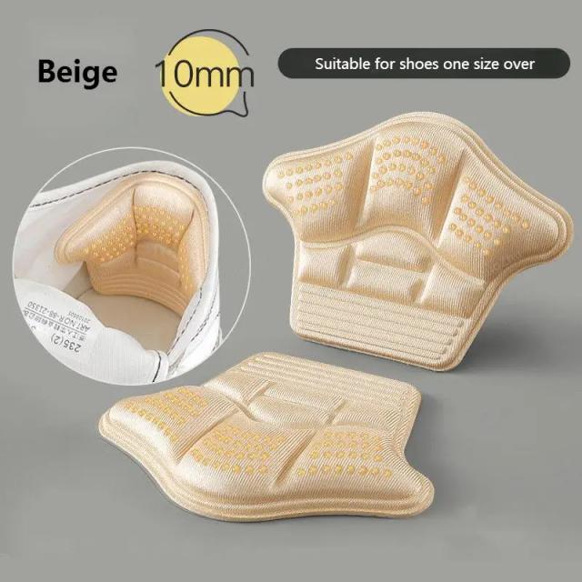 Protetores de Salto 5D para Sapatos - Conforto e Durabilidade com Ajuste Perfeito, Alta Qualidade, 1 Par
