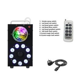 Mini 700w controle remoto sem fio máquina de fumaça colorida bola mágica rgb palco festa casamento discoteca casa gerador fumaça - Image 1