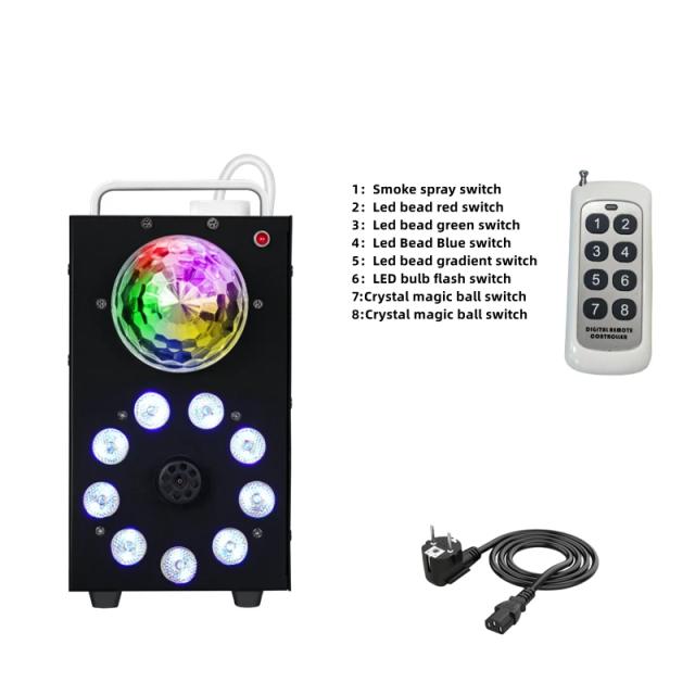 Máquina de Fumaça Colorida RGB 700W com Controle Remoto - Ideal para Festas, Casamentos e Discotecas