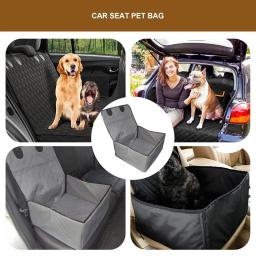 Portador de estimação dobrável com tampa de assento de carro, Transporte Hammock, Saco para cães pequenos, Melhor Pet Supplies - Image 2