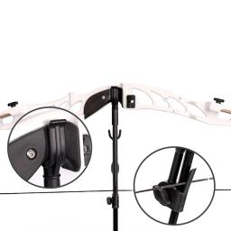 Arco e flecha Bow Stand com design destacável, composto Bow Frame, cabeça, leve, impermeável, acessórios, Split, 1pc - Image 4