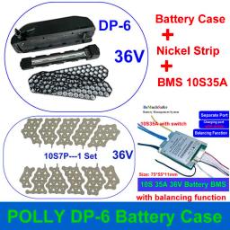 POLLY Caixa de Bateria para DIY DP6 Bateria, Caixa Vazia, Níquel Strip, Peças Fit, 36V, 48V, 52V, 18650 Cell, 10S, 13S, 14S, 35A, BMS, 70 PCes - Image 4