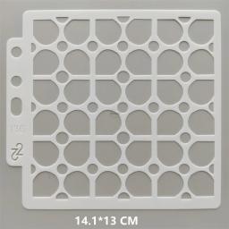 Geometria Stencils Gráficos para Pintura, Gravação, Scrapbooking DIY, Álbum de Fotos, Artesanato Cartões, Modelo para Decoração, 26 Estilos - Image 3
