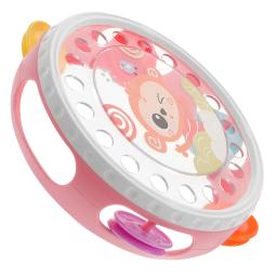 Sinos de pandeiro de mão, chocalho de plástico, bola de percussão, jogo de bebê, brinquedo, instrumento musical, instrumento de tambor educacional - Image 6