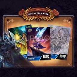 Blaster Upper Deck Blizzard Legacy Collection, WOW SC Hearthstone, Corrida RPM, Edição Rara, Cartas de filme, 2023 - Image 5
