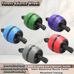 Roda abdominal multifuncional para treino central, com aderência ergonômica antiderrapante e joelheira, equipamento de ginástica em casa - Image 1