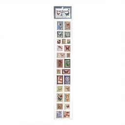 Selos postais vintage adesivos, fita adesiva, adesivos decorativos do selo, planejadores DIY Scrapbooking - Image 5