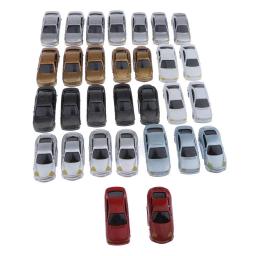 Carros em miniatura para Diorama Crafts, escala diferente, 1:75 HO OO, 30 pcs - Image 4