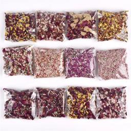 Flor Seca Confete De Casamento, Pétala 100% Natural, Pop Biodegradável, Chuveiro De Noiva, Festa De Férias, Cone De Papel DIY Deco Rose, 10g - Image 1