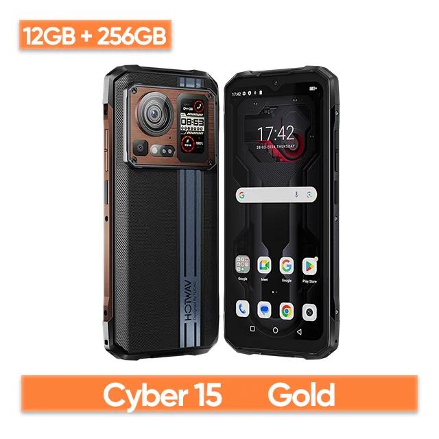 Smartphone Hotwav Cyber 15: Robusto G99, Câmera de 200MP, 24GB RAM, 256GB ROM, Tela FHD de 6.6'' e Bateria 6280mAh