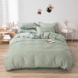 Conjunto de capa de edredão com lençóis impresso consolador conjunto de cama para capa de cama de casal conjunto de edredão único/queen/king size - Image 1
