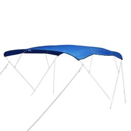 Capa de lona Bimini Top com armazenamento de tampa de inicialização, Anti-UV, proteção à prova de chuva para V-Hardy, V-Hull Jott Center, Console Boat, 600D, 4 arco - Image 4