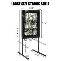 Baseball portátil Net com alvo bolsos, rebatidas gaiola, formação Aid, 9 buracos, Strike Zone, Pitching Nets - Image 6