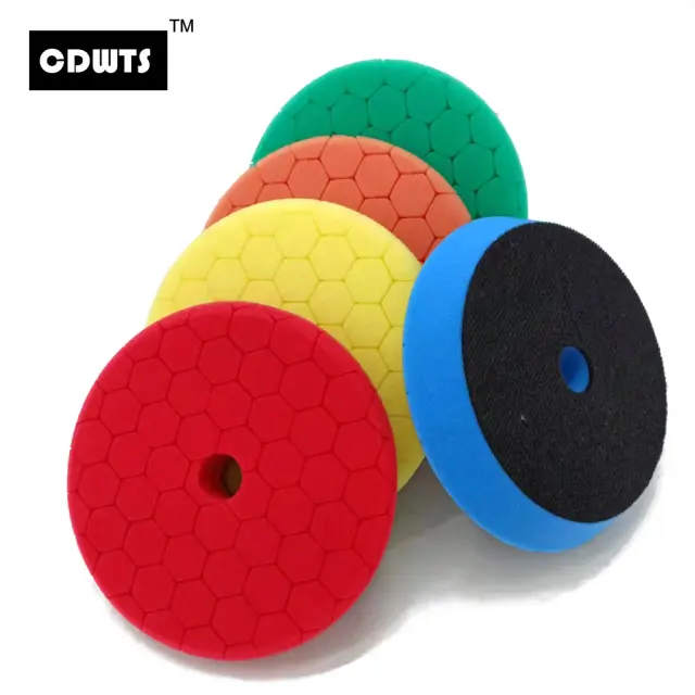 Kit de Polimento Automotivo CDWTS com Boinas para Remoção de Arranhões - Tamanhos 3", 5" e 6"