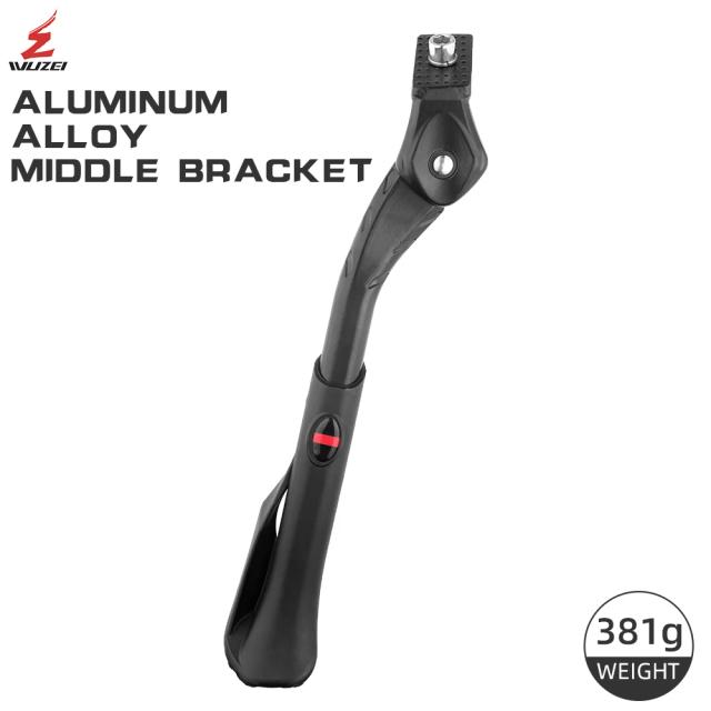 Suporte Ajustável para Bicicleta Folding Kickstand com Design para MTB e Estacionamento em Neve