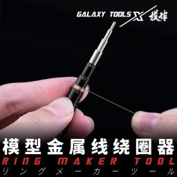 Galáxia t14b01 ferramenta, enrolador de fio de metal, ring maker, ferramenta artesanal, rolo de passo, carretel multi-segmento com escala para hobby modelo, ferramentas diy - Image 3