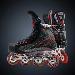 Patins profissionais do couro do PVC, sapatas inline da patinação, ultraleve - Image 2