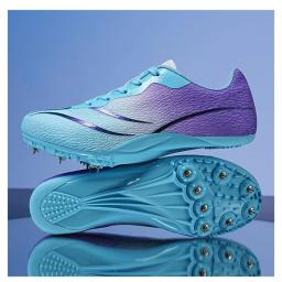 Tênis de corrida para homens e mulheres, Atletismo, Eventos Chuteiras, Sapatos Sprint, Atleta, Espigões Curtos, Treinamento, Sapatos Esportivos de Corrida, Tamanho 35-45 - Image 3