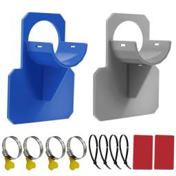 Suporte de fixação de tubulação de piscina, 2 peças para intex acima do solo piscina 30-38mm suporte de montagem de saída de mangueira com braçadeira de gravata de cabo - Image 2