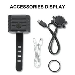 X-TIGER 2 em 1 chifre farol luz de segurança da bicicleta noite 300 lumens luzes da bicicleta com 120db sino campainha elétrica ciclismo luz - Image 6