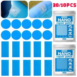 Remendo auto-adesivo de PVC, Nano Repair Patch multifuncional para anel de natação, acessórios de barco inflável, 10 pcs, 30pcs - Image 1