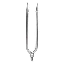 Aço inoxidável Gaff gancho Barb Peixe Lança, 2 pinos, Harpoon Gig, Equipamento de pesca ao ar livre, 4 pcs - Image 6