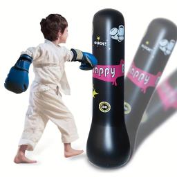 Inflável Bopper Punching Bag com Bounce-Back Action Toys para crianças, presentes - Image 4