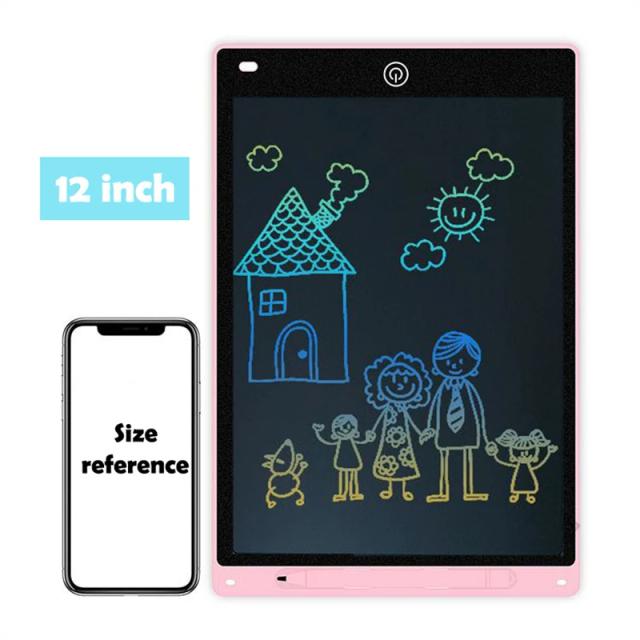 Prancheta Eletrônica Efes de 8, 10 e 12 Polegadas: Tablet Educativo para Pintura e Escrita Infantil com Tela LCD